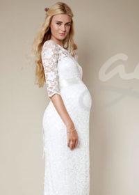 studioagnes-Amelia-vintage-rose-tehotenské-šaty