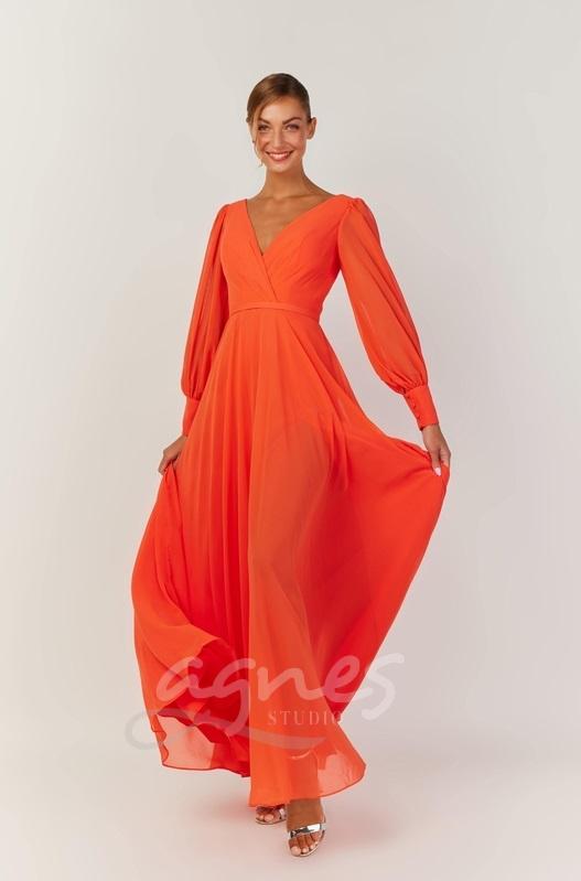 Spolecenske-saty-s-dlouhym-rukavem-Ny3363-cora-navy-green-rose-champagne-ivory