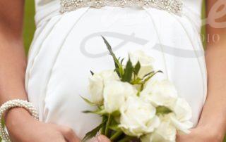 Aria Maternity Wedding Gown Long Ivory