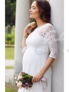 Těhotenské svatební šaty Lucia
