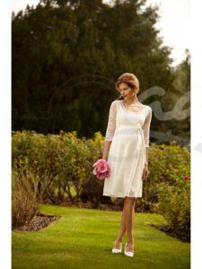 Těhotenské svatební šaty Freya