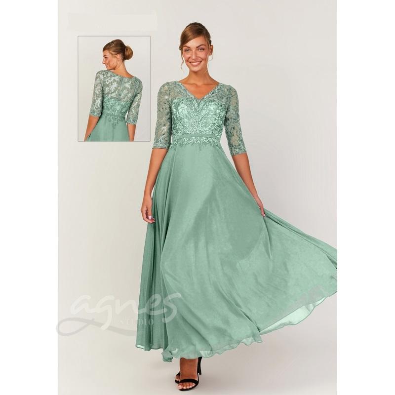 spolecenske-saty-NY3385-zelene-matove-mint