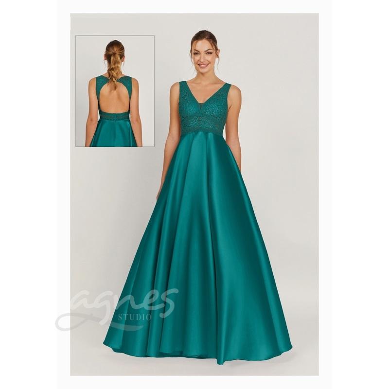 spolecenske-saty-NY3395-zelene šaty na maturitní ples