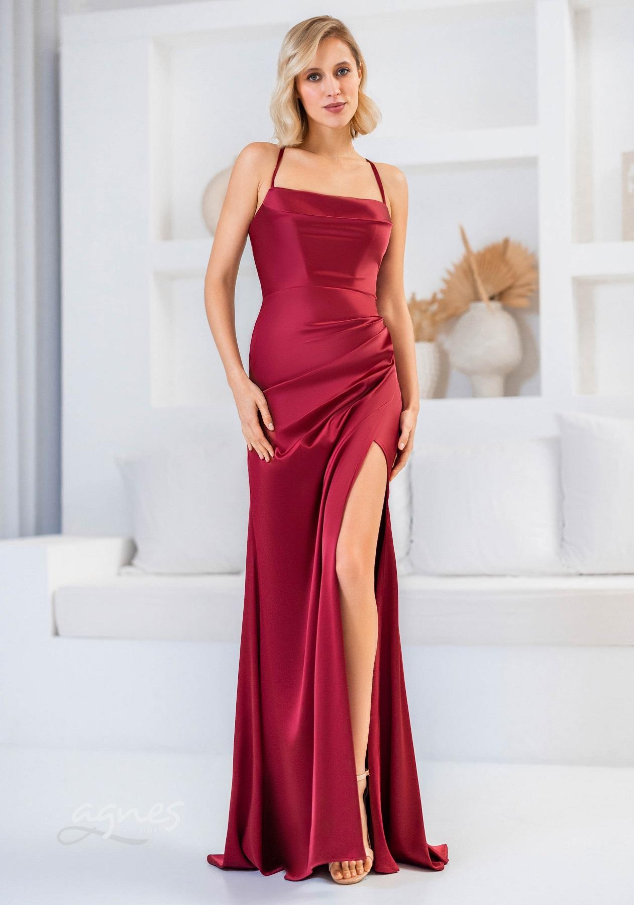 StudioAgnes-spolecenske-saty-uzky-strih-satenove-AL5025-cervene-rio-red_1