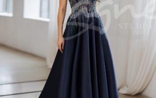 studioagnes-plesove-spolecenske-saty-na-maturitni-ples-mikado-tmave-modre-twilight-blue-CHK0684 šaty na maturák