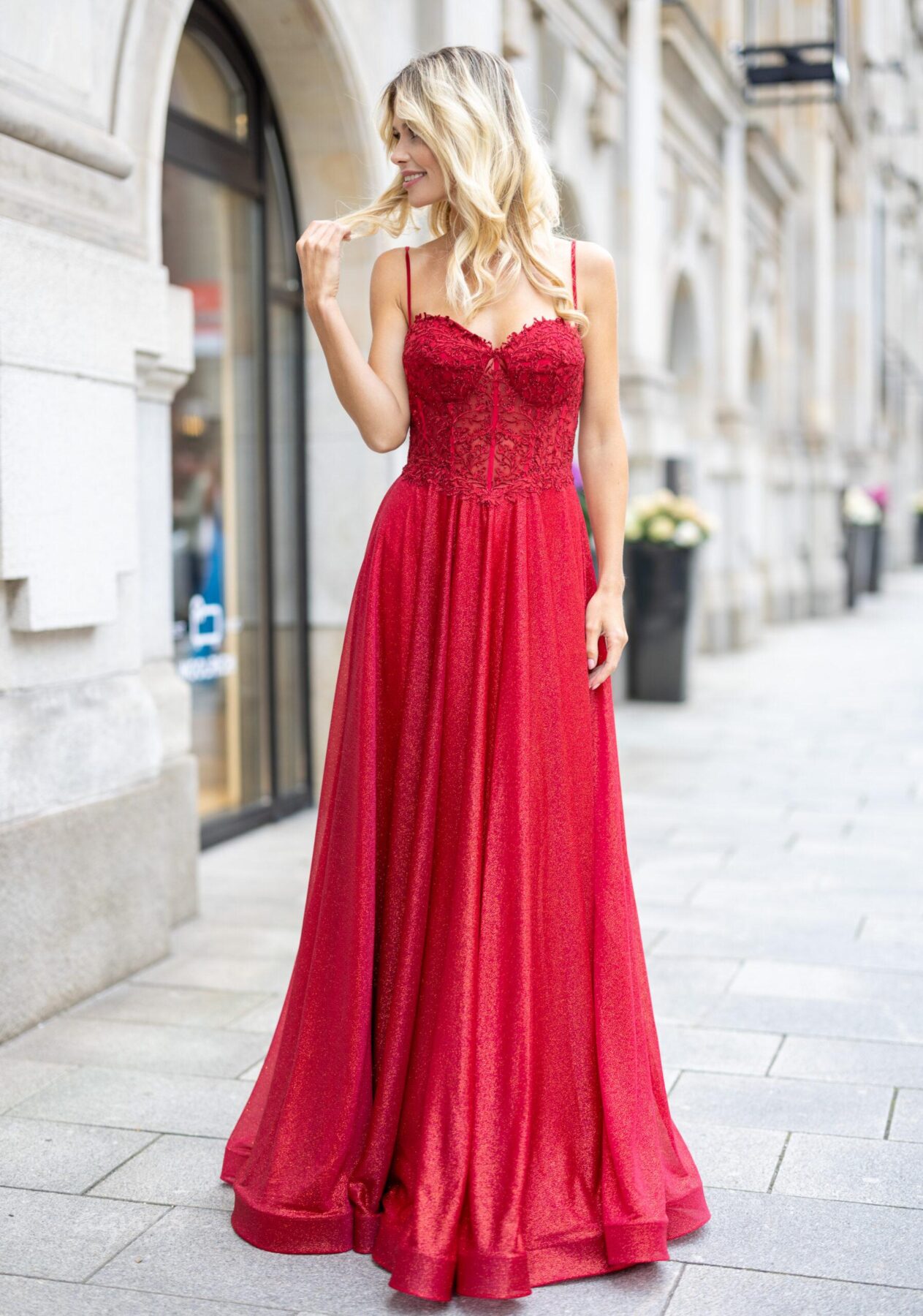 studioagnes-spolecenske-saty-korzetove-CHK0958_Glitter Rio Red-cervene_1